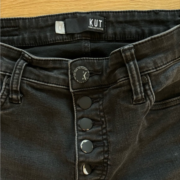 Black distressed jeans - Picture 3 of 3